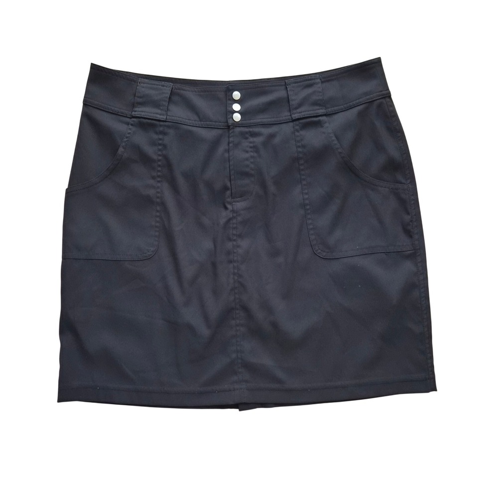 Jofit Black Golf Tennis Skort Women Size 10 Activewear Athletic Skirt Pockets